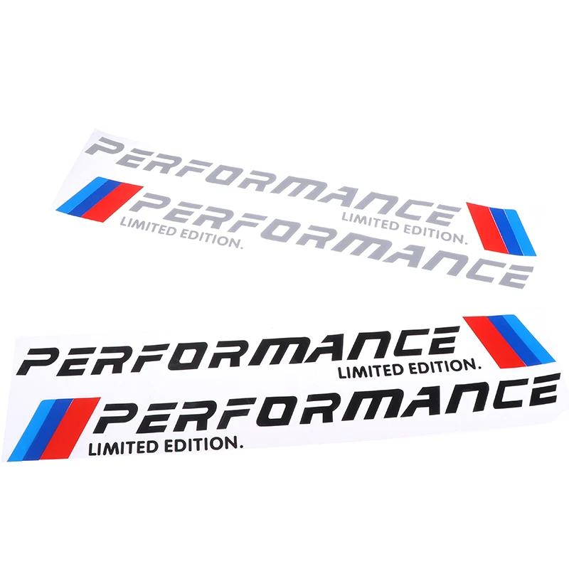 

2PCS Car-Styling Stickers M Performance Limited Edition Side Door Reflective Sticker 55*12.4cm