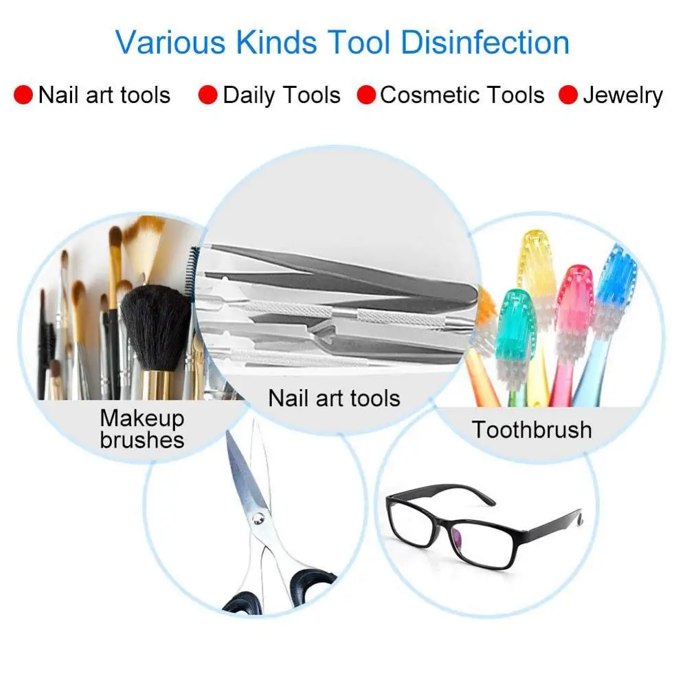 УФ-стерилизатор светодиодный дезинфекционный прибор косметический