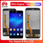 ЖК-дисплей 5,7 дюйма для Huawei Honor 8 Pro JAT-L41 LX1 LX3, сенсорный экран, дигитайзер с рамкой для Honor 8 Pro