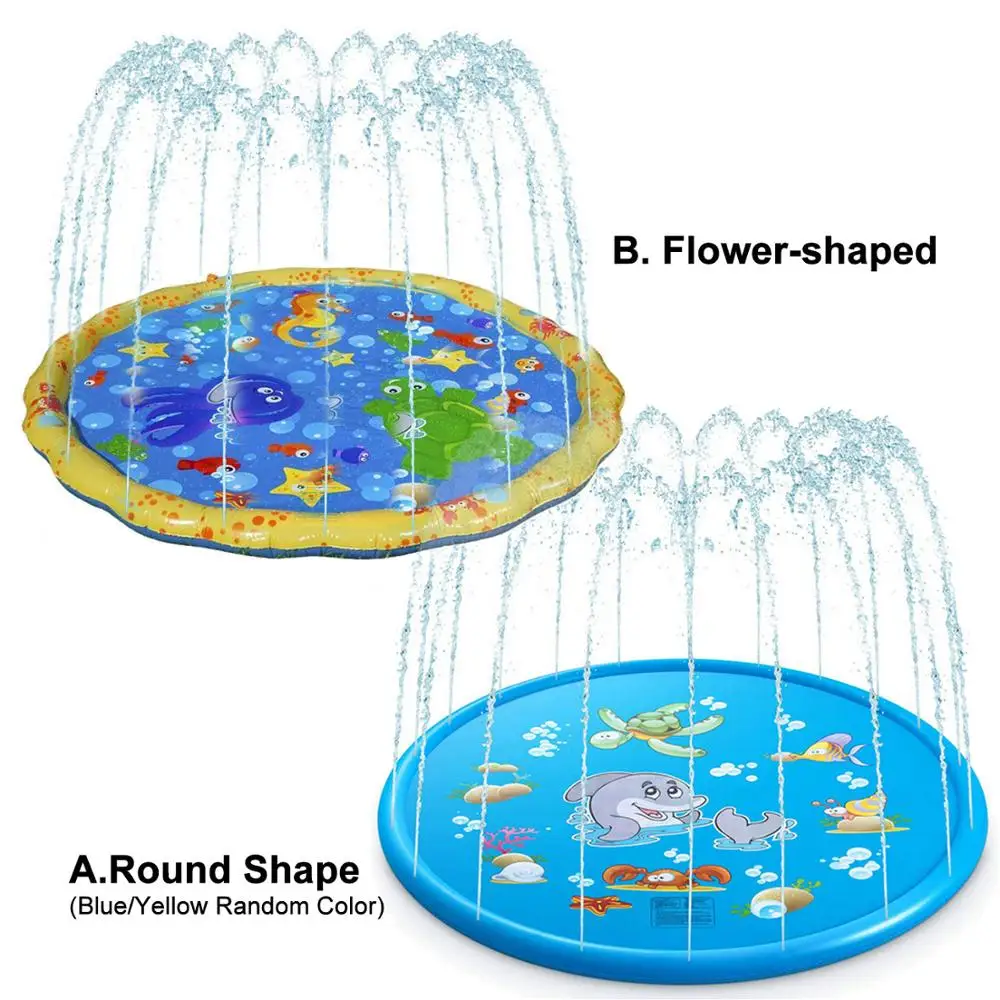 Детская всплеск посыпать игровой коврик забавные надувыне летние