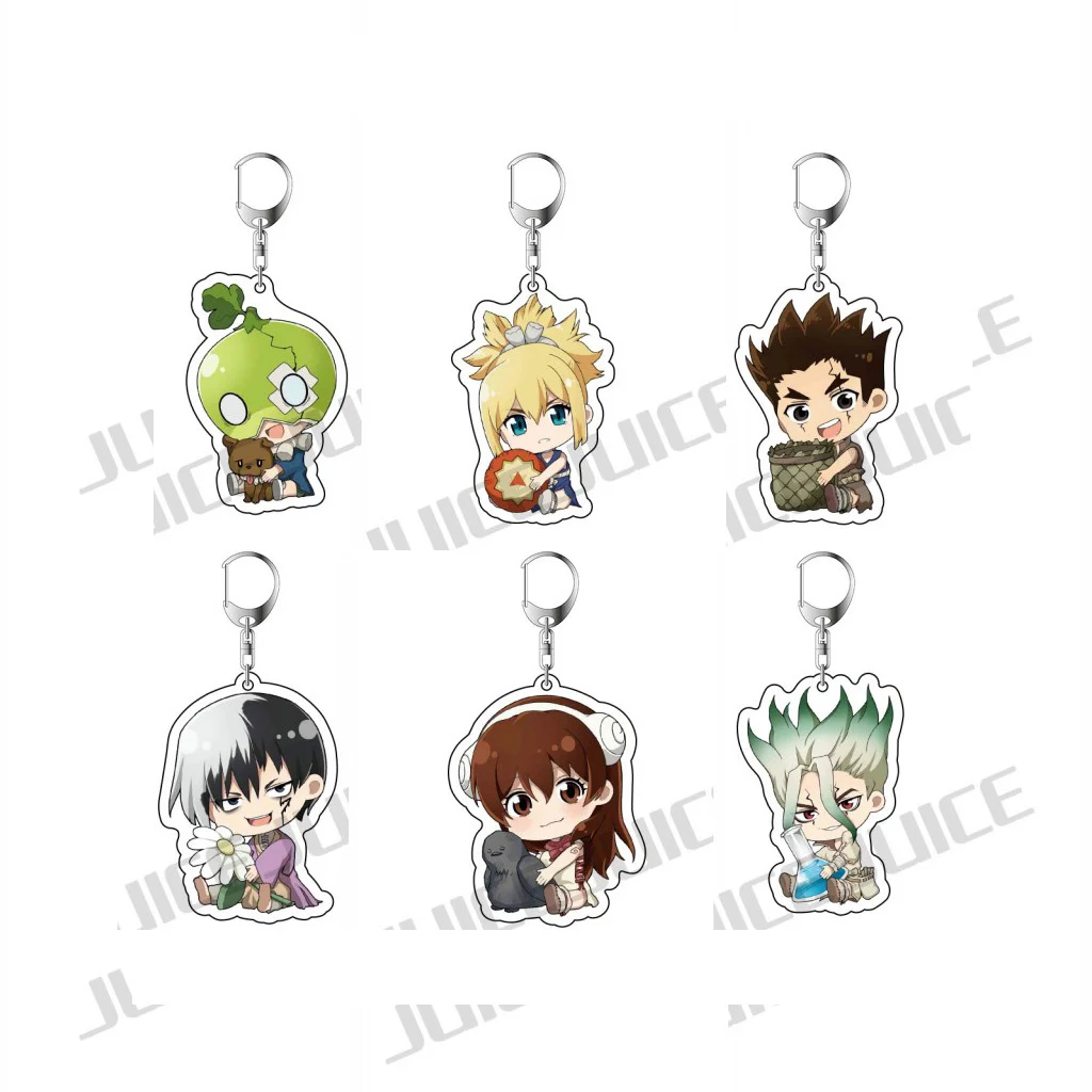 

Аниме Dr.STONE, Ishigami Senkuu, янтарь, шишио Tsukasa, акриловый брелок, подвеска, искусственный Мультфильм, косплей, Декор, Рождественский подарок