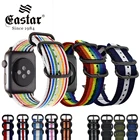 Хит продаж, нейлоновый ремешок для часов Apple Watch Series 7654321, спортивный ремешок для iwatch, браслет 42 мм 44 мм 38 мм 40 мм