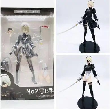 

Аниме игра NieR: Automata 2b YoRHa No.2 Тип B, экшн-фигурка из ПВХ, Коллекционная модель, игрушки, игрушки для рождественского подарка, 30 см