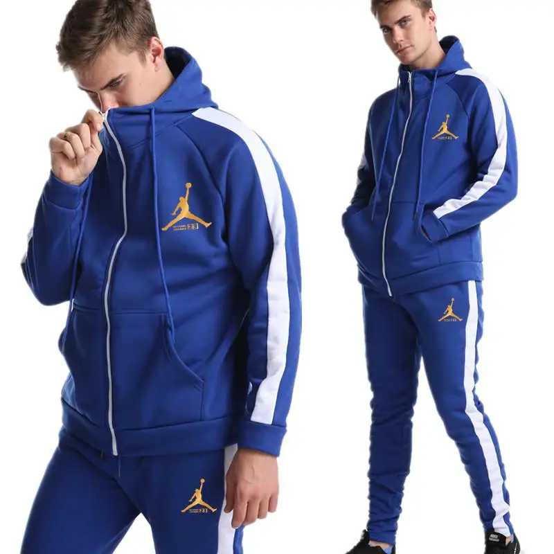 2019 новый бренд спортивный костюм Мода JORDAN 23 Мужская спортивная одежда комплект