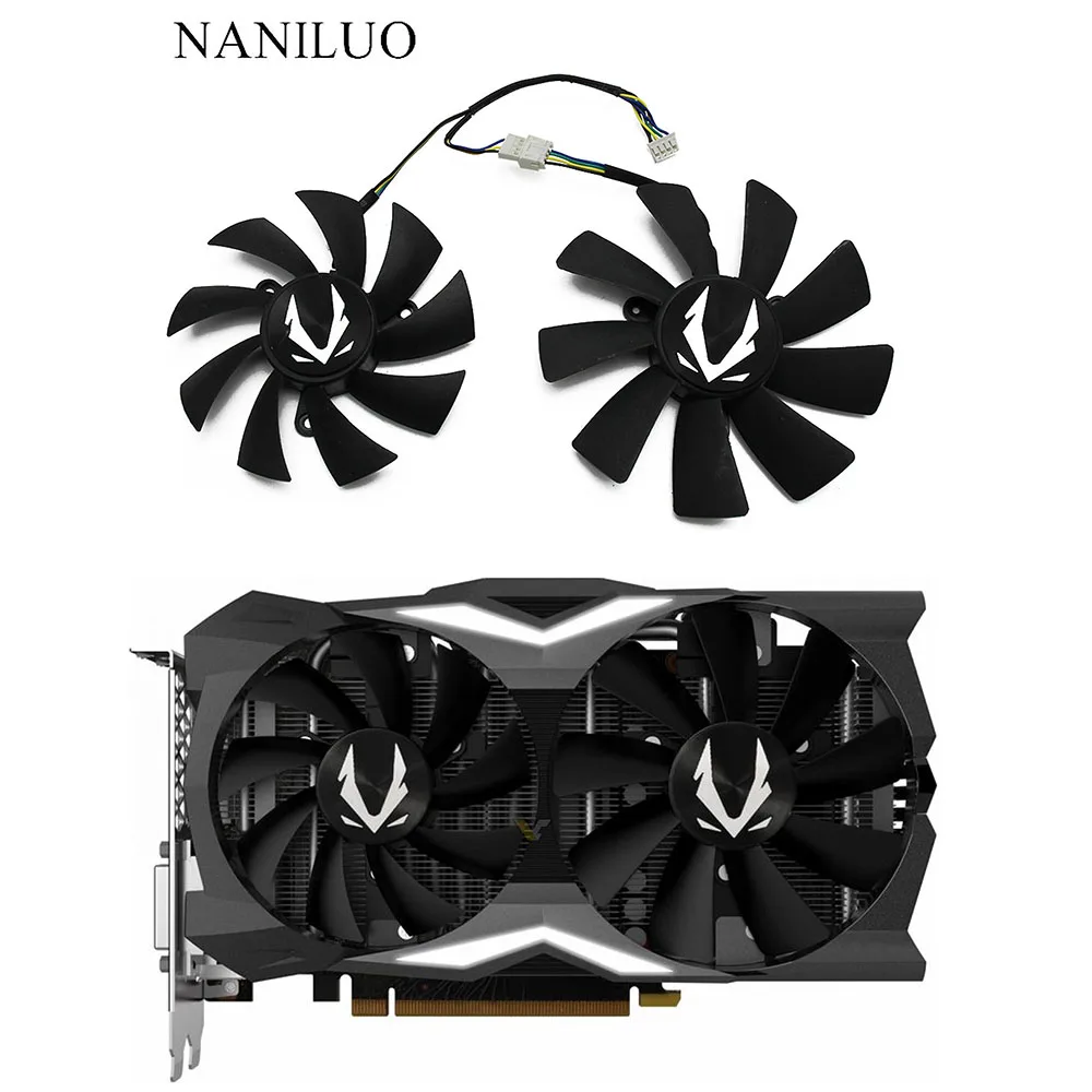 

87 мм GA92S2H DC12V 0.35A 100 мм GAA8S2U DC12V 0.45A 4Pin графический вентилятор для ZOTAC GAMING GeForce RTX 2070 RTX 2070 OC M