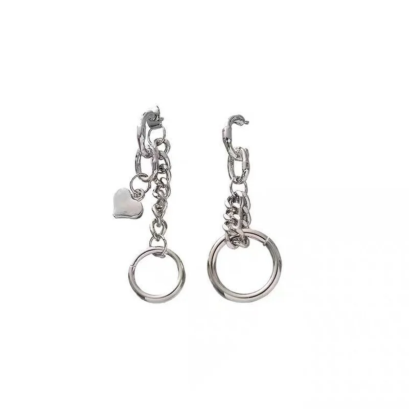 

Drop Statement Earrings for Women Men New Fashion Vintage Goth Chain 2021Trend Pendant Unusual Earings Party Punk Jewelry