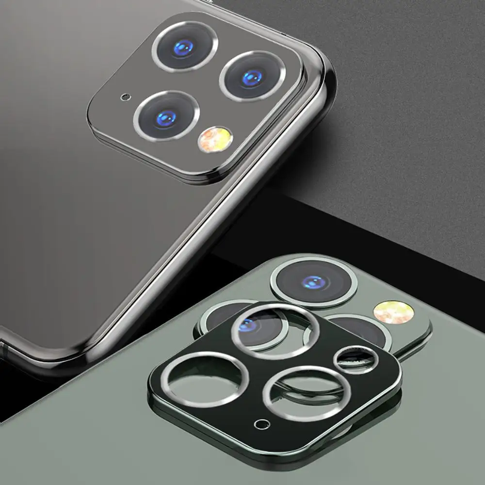 Металлический защитный чехол для объектива мобильного телефона iPhone 11 Pro Max защита