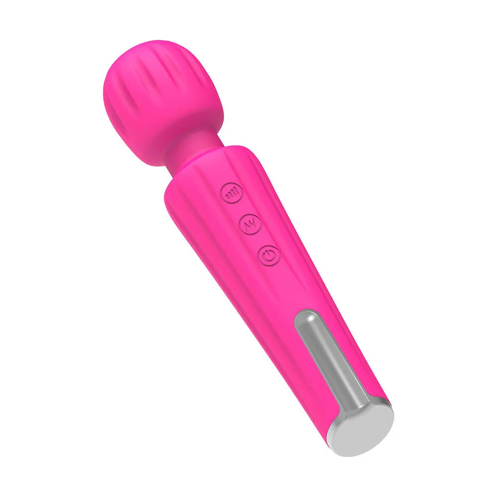 

New 20 Speeds Clitoris Vibrators USB Recharge Magic Wand AV Vibrator Massager Vibrating Dildo Female Sex Products