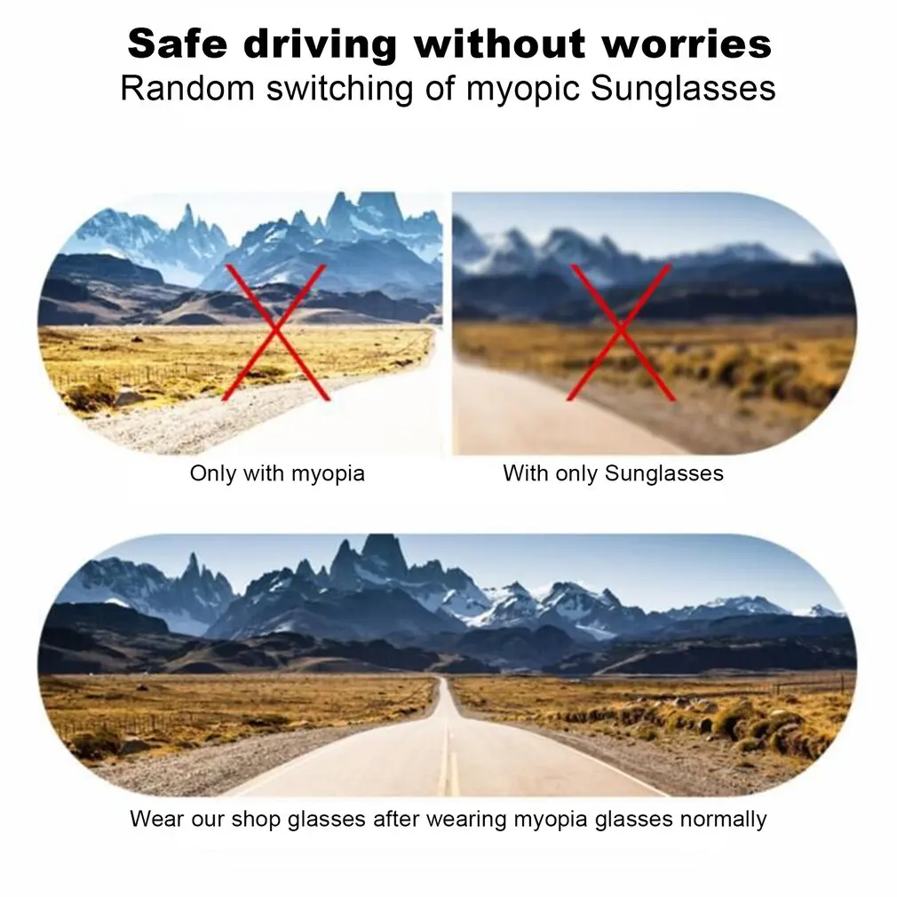 High-End Polarized Glasses Myopia Night Driving Sunglasses Set | Спорт и развлечения