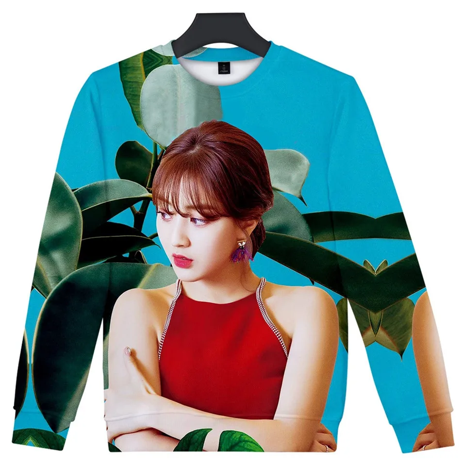 Дважды новый альбом нравишься 3D толстовки женские хип хоп Толстовка harajuku/Женские