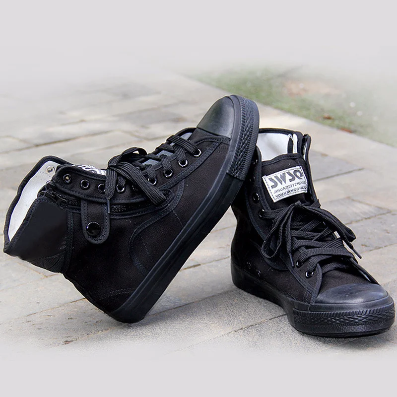 

2019 Army Fashion Black Breathable Safety Shoes Work Protective Shoes Anti-skid Wear Training Boots High Zapatos Hombre R2-44
