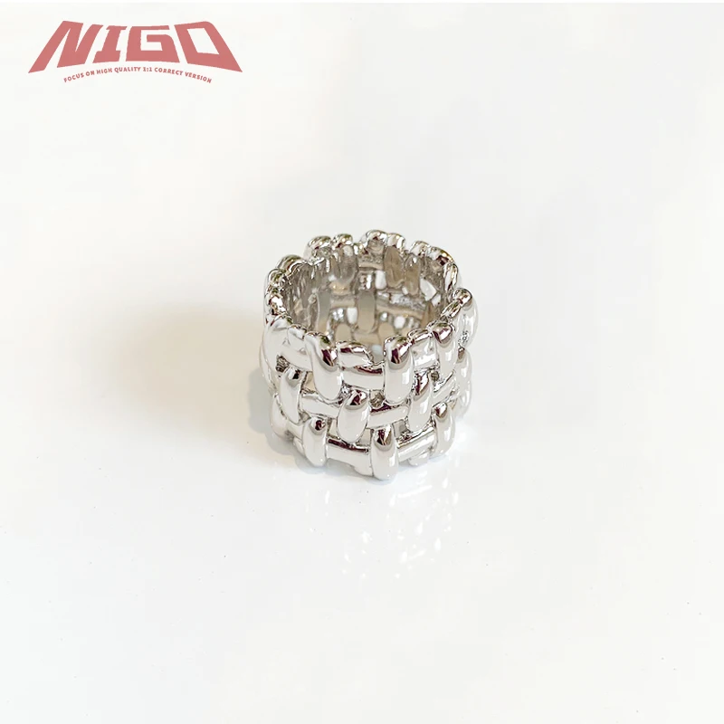

Винтажное серебряное кольцо NIGO Ms 21ss с оригинальной упаковкой # nigo3698