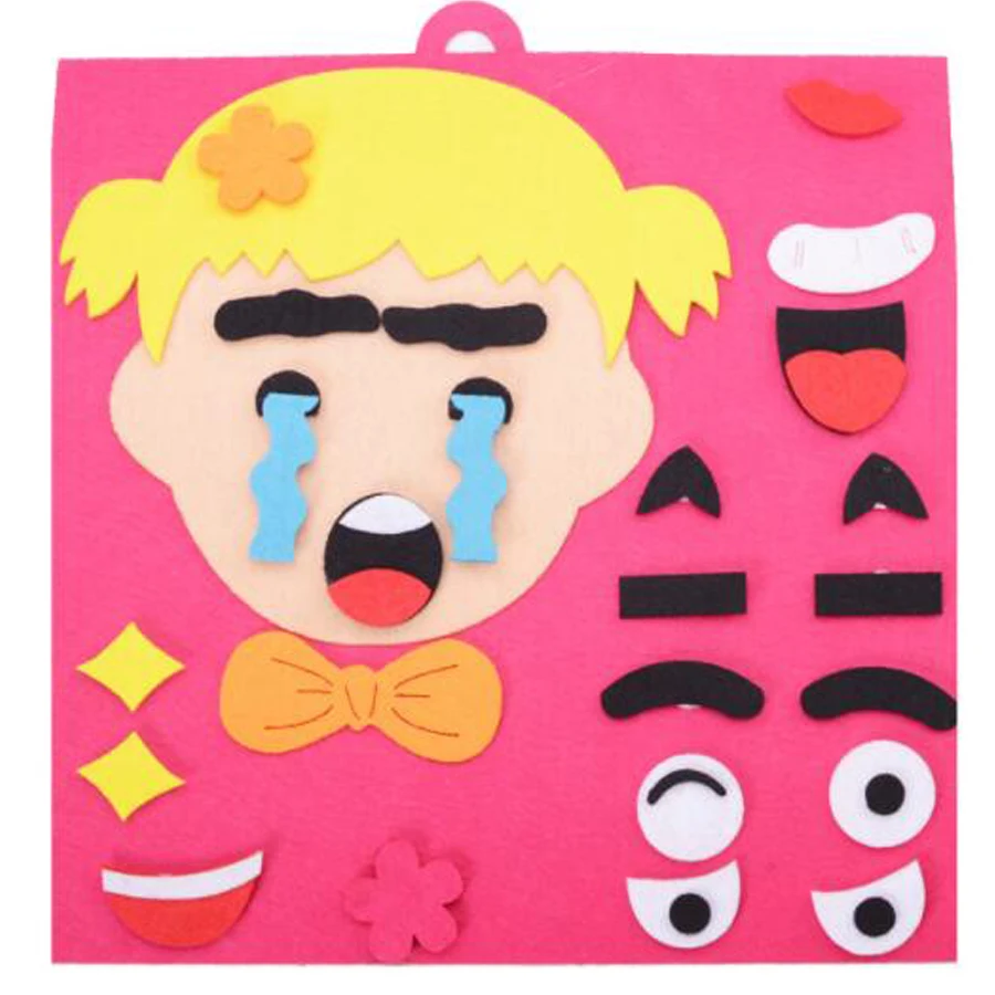 Нетканые 3D пятичувственные органы эмоции поделки своими руками нетканые