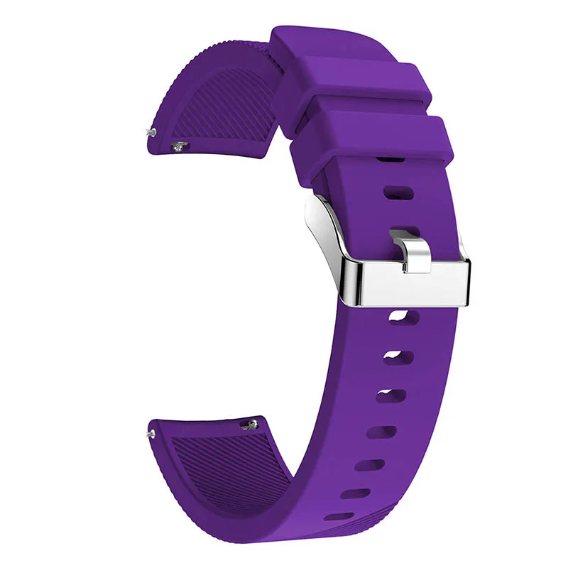 Для Xiaomi Huami Amazfit GTS силиконовый ремешок на запястье Замена для samsung Galaxy watch 42 мм gear sport/s2 Смарт-часы полосы