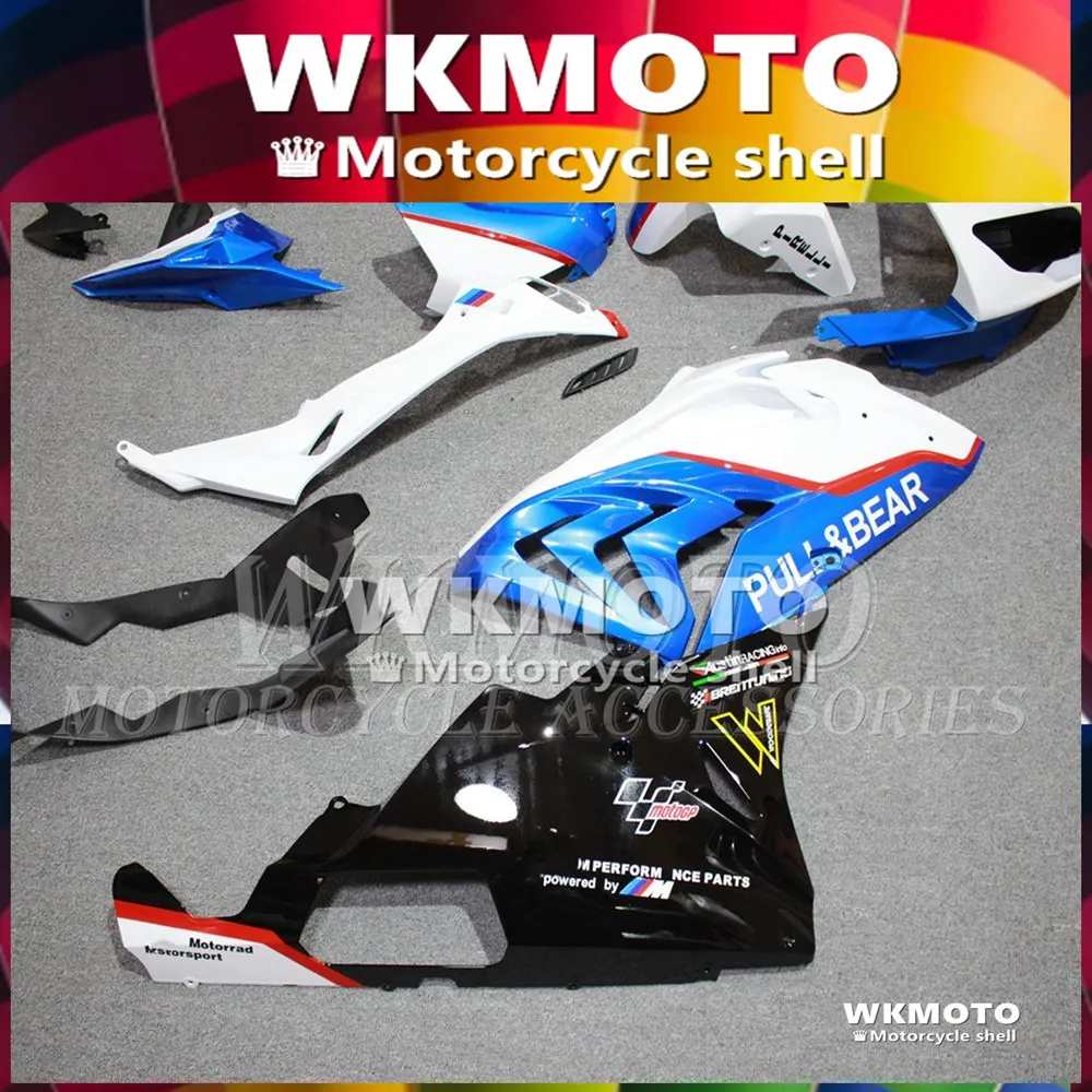 

for BMW S1000 RR 15 Abs Fairing S1000RR HP4 16 Fairing Kits S1000RR HP4 2015 - 2016 Plastic Fairings Custom color