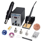 Паяльная станция Eruntop b8586, 2 в 1, 750 Вт, белый, с паяльником 8586