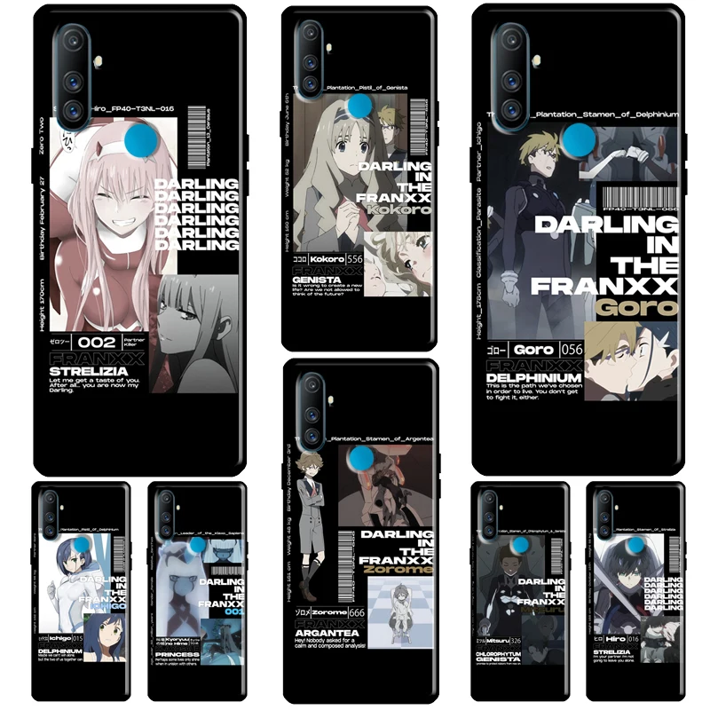Чехол Zero Two Ichigo Darling in the Franxx для OnePlus 10 9 Pro 8T 9R для Realme 9i 8i 8 Pro C3 C11 C21 GT Neo 2 Master Coque