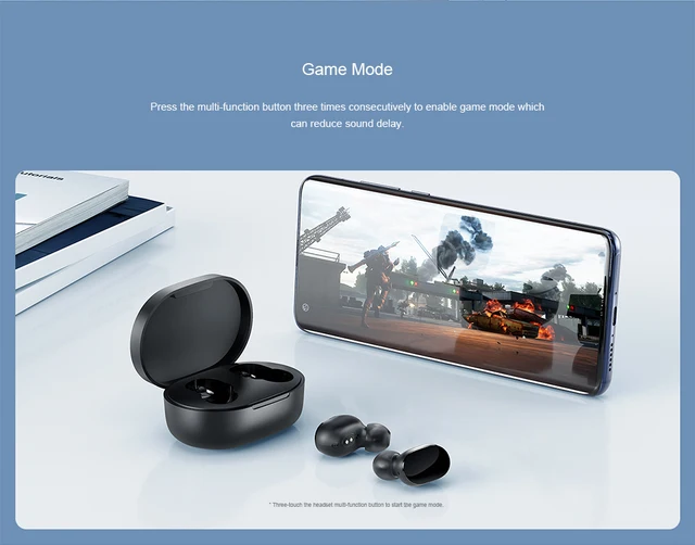 Auriculares Inalambricos Xiaomi Redmi Airdots 2s Gaming Bhr4273gl -  Productos Integra SRL