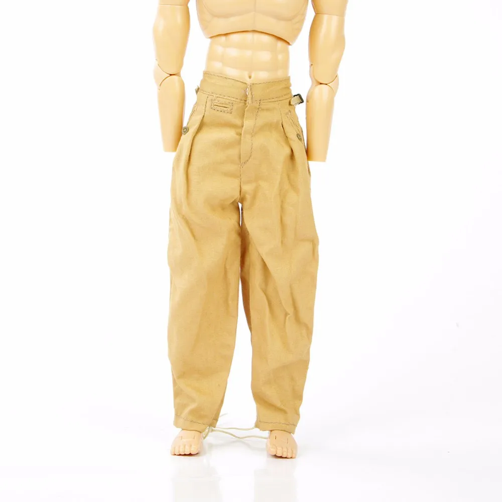 

Масштаб 1:6, желтые брюки, одежда, одежда, модель дракона, игрушки для 12 дюймов, экшн-фигурки, аксессуары для тела, детские подарки, коллекция