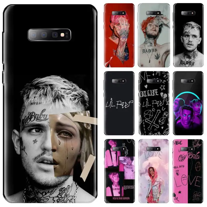 

Lil Peep USA singer Gustav Phone Case For Samsung Galaxy S5 S6 S7 S8 S9 S10 S10e S20 edge plus lite