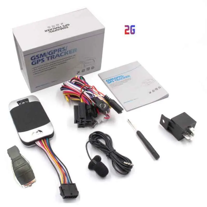 2G with box Автомобильная система coban gps трекер tk303G с пультом дистанционного управления SOS для автомобиля в реальном времени отслеживающее устройство GSM gps трекер для автомобиля мотоцикла gps - Цвет: 2G with box