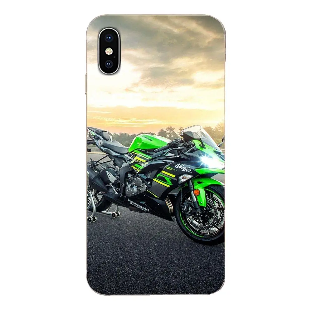 Kawasaki Ninja спортивный мотоцикл для huawei P7 P8 P9 P10 P20 P30 Lite Mini Plus Pro Y9 Prime P Smart Z 2018 2019 ТПУ
