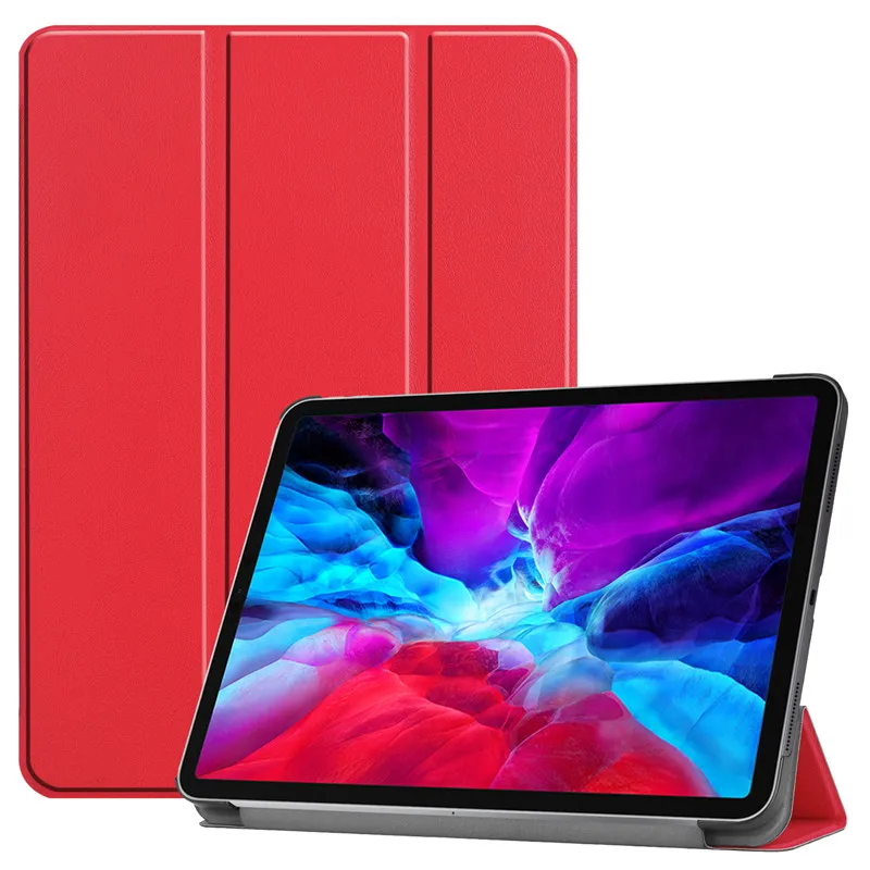 Ультра тонкий чехол для iPad Pro 12 9 дюймов 2020 Магнитный смарт ''iPad 4th поколения pro