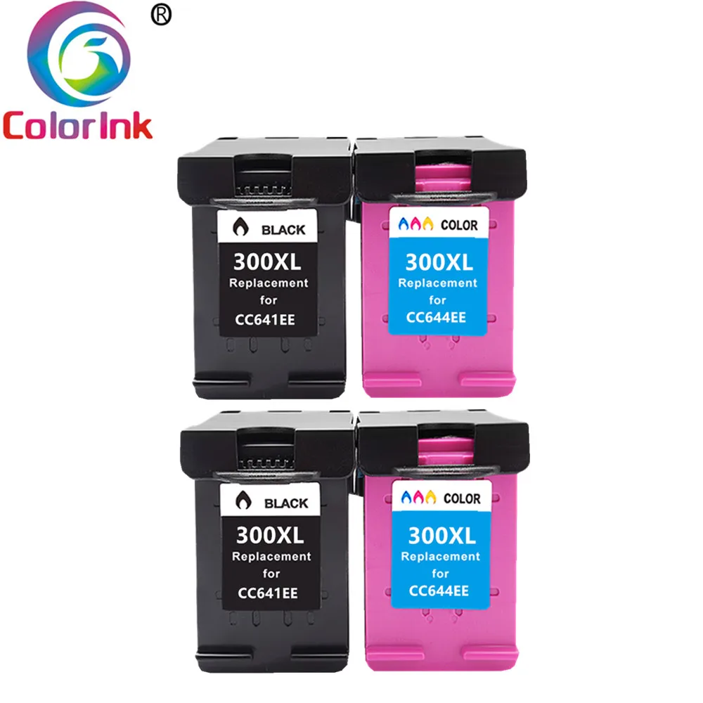 Чернильный картридж для принтеров HP 300 XL Deskjet D1660 D2560 D5560 F2420 F2480 F4210 F2492|Чернильные
