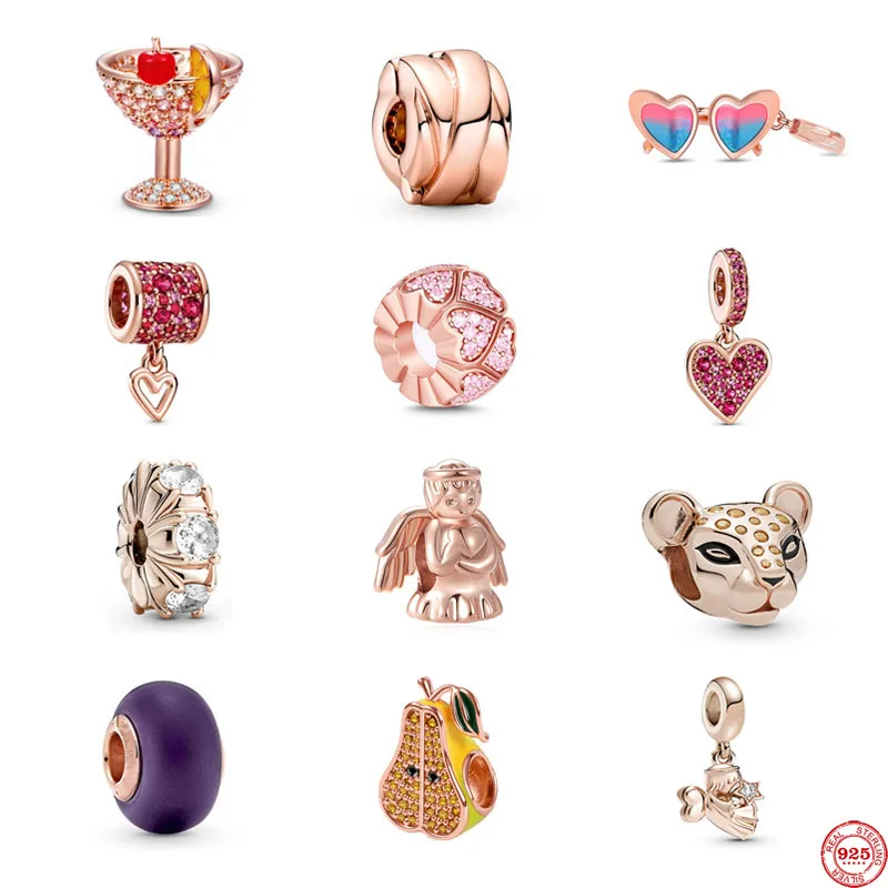 Женский браслет из серебра 925 пробы с зажимом в виде ангела | Украшения и