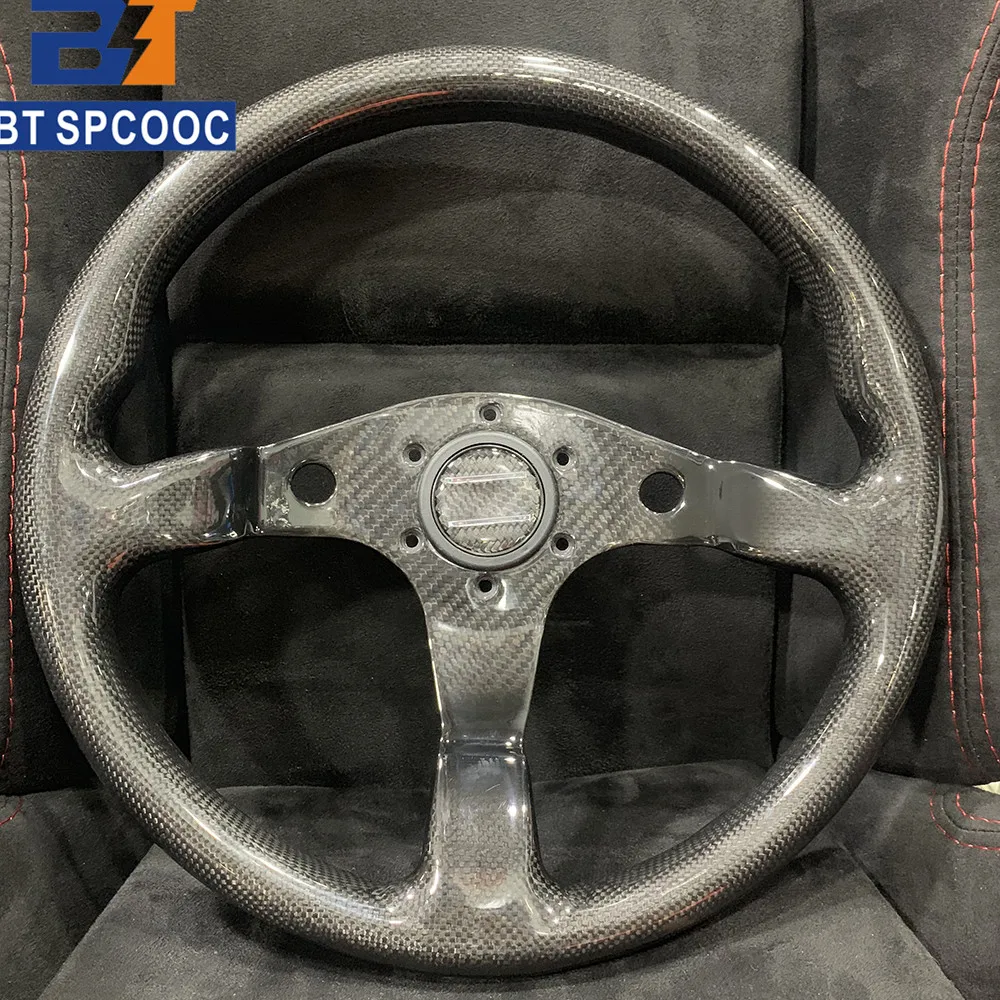 Автомобильный руль из углеродного волокна 13 дюймов 325 мм гоночный спортивный с