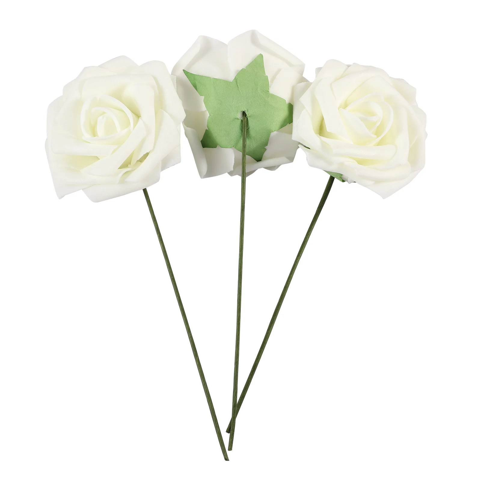 2 Roses Styles 18 Colors 8CM 6.5CM 10Pcs Artificial Rose Flowers Wedding Bride Bouquet Simulation Flower Home Hotel Decor P0.2 | Дом и сад