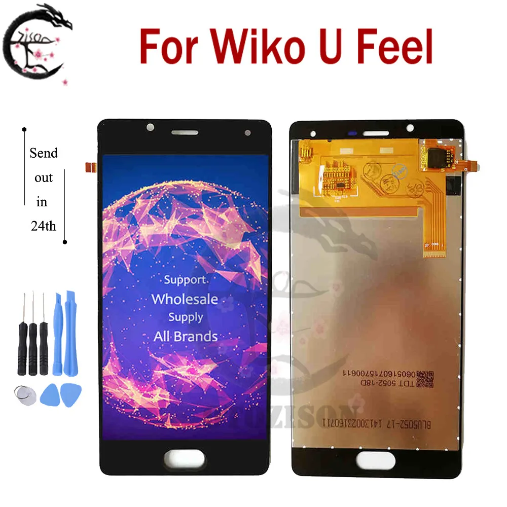 ЖК дисплей для Wiko U Feel Lite Ufeel Prime feel Fab/GO сенсорный датчик дигитайзер в сборе замена