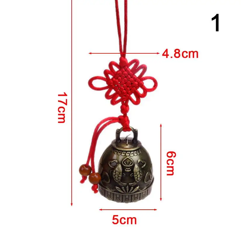 Античный китайский дракон/рыба фэн-шуй колокольчик благословение удачи Висячие