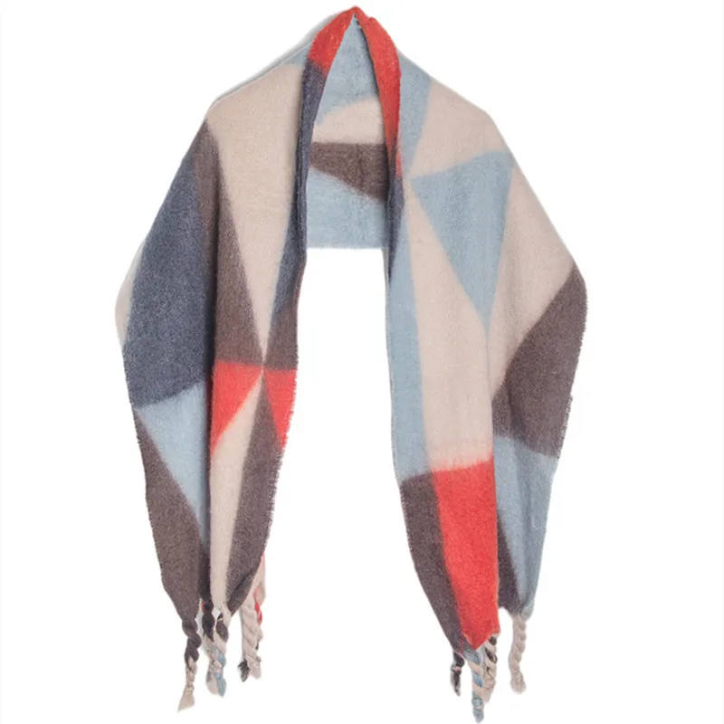 

Men Women general style Cashmere Scarf designer acne Blanket colorful Warm Knitted Thick braid Scarves