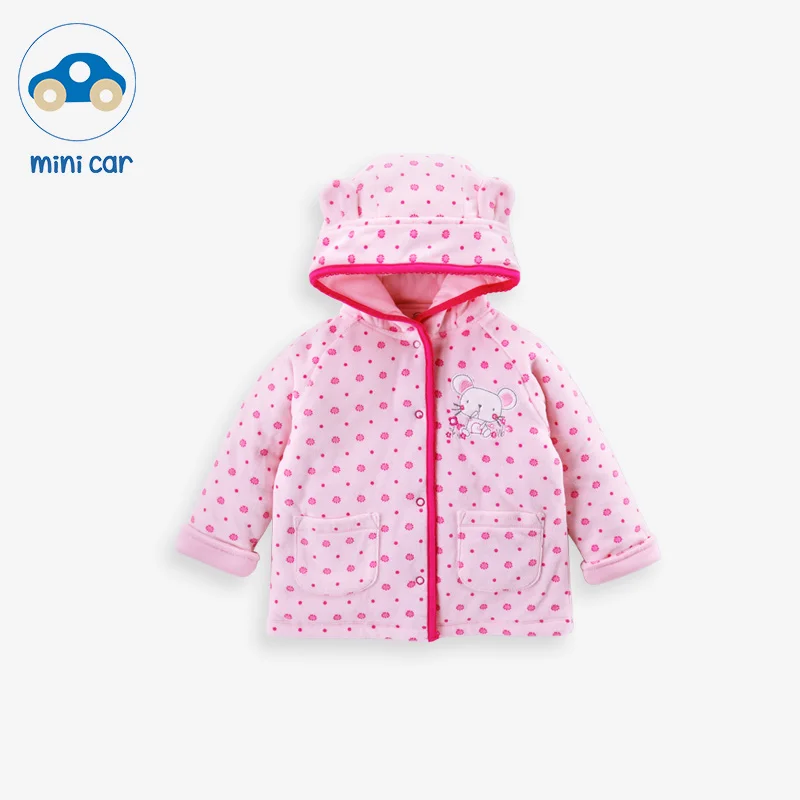 Детская куртка детская хлопковая зимняя теплая верхняя одежда с капюшоном для