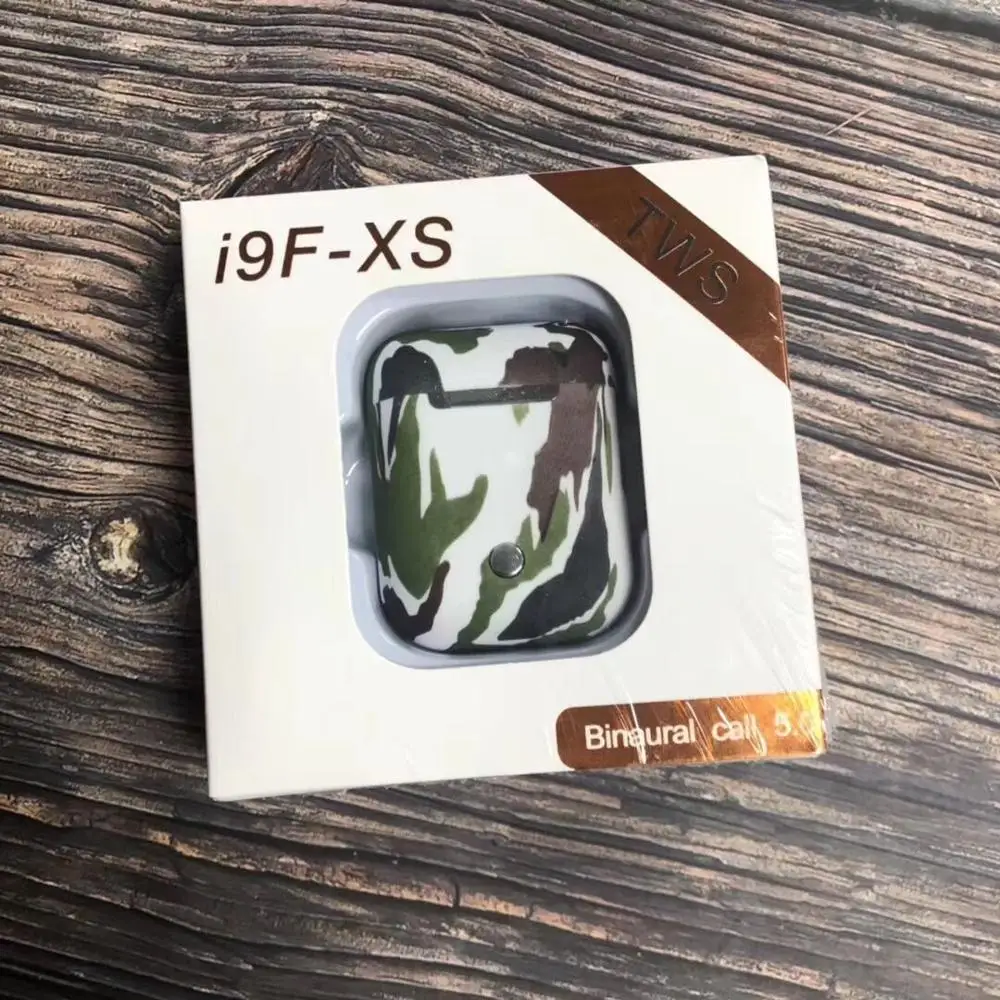 I9F-xs матовые Bluetooth наушники беспроводные наушники i9s бизнес наушники спортивные наушники Bluetooth Музыкальные наушники PK i12 tws - Цвет: Type F