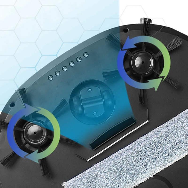 

Sweeping Robot Automatic Household Ultra-Thin Intelligent Machine USB Charging Vacuum Cleaner 1800Pa Strong Suction