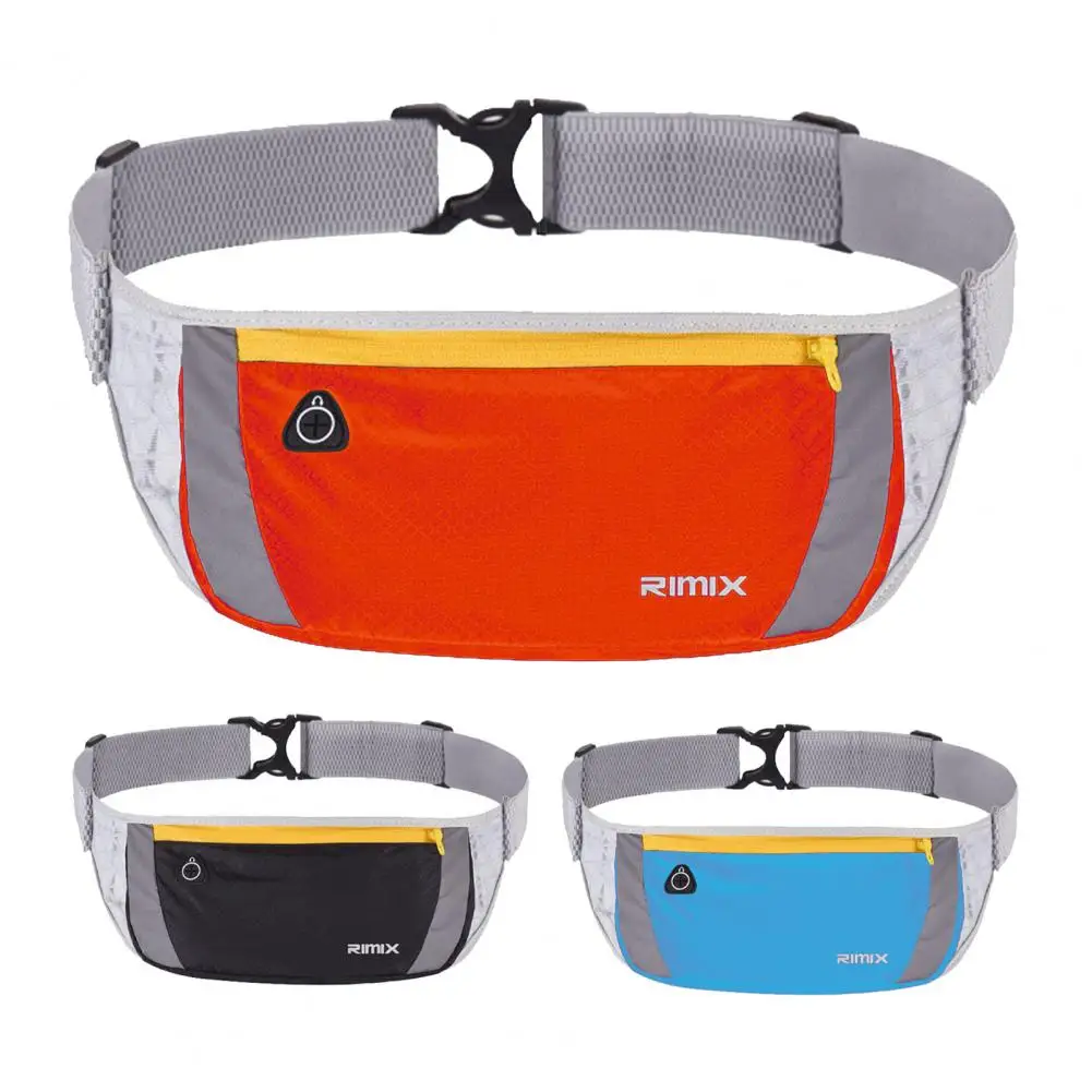 

RIMIX Waterproof Running Bag Sports Waist Bag for Women/Men Mobile Phone Case Holder Fitness Outdoor Waist Pack Belts Bag