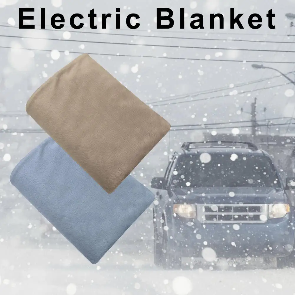 Зимнее теплое одеяло 12 В удобное электрическое для дома и автомобиля путешествий