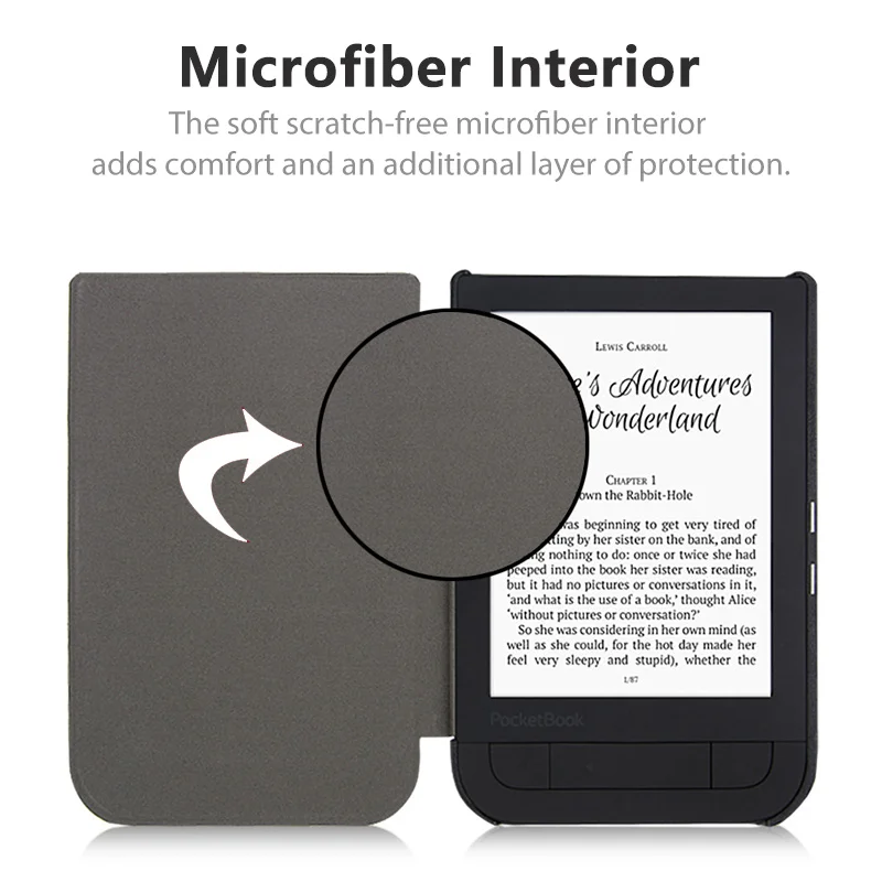 Чехол для pocketbook 631 Touch HD кожаный чехол для pocketbook 631 touch HD 2 6 дюймов pocketbook Ereader Ультратонкий чехол