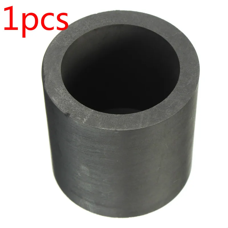 

1 pure graphite crucible cup propane torch 30x40mm, used for melting gold, silver, copper metal