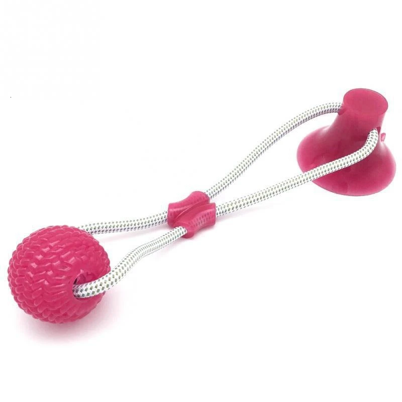 

Ball For Dogs Suction Cup Dog Toy Pet Soft Dog-toys Suction Chew Toy With TPR Ball Interactive Fun Cleaning,Chewin Playing