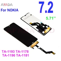 original 6 3 lcd for nokia 7 2 lcd display touch screen assembly replacement for nokia 7 2 ta 1193 ta 1178 ta 1196 ta 1181 lcd