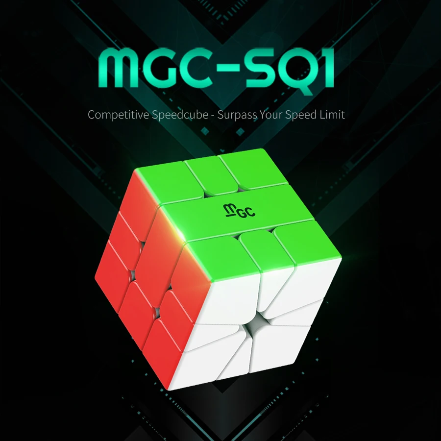 

[Picube] Yongjun MGC SQ1 3x3x3 YJ Magnetic Cube Puzzle Cubes Educational Toys For Children And Adult Stress Reliever