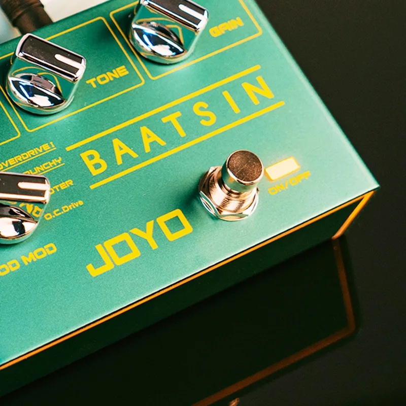 JOYO R-11 Distortion Effect Pedal BAATSIN Classic Overdrive 8 Different OD/DS For Electric Guitar Parts |