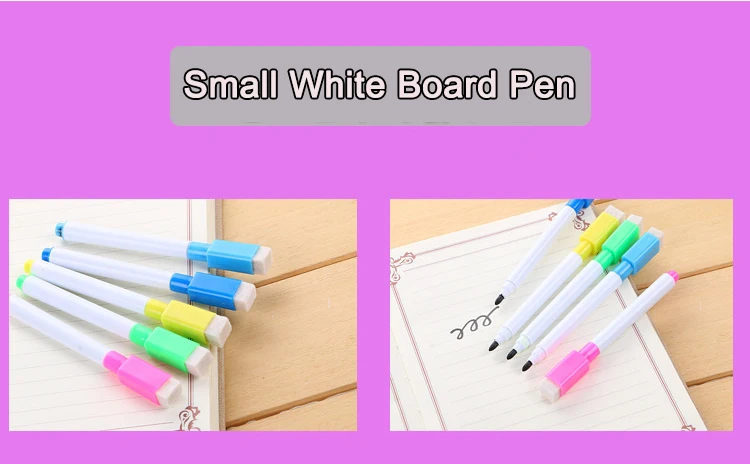 8PCS/Set Brand New Whiteboard Pen Erasable Dry White Board Markers for Office School Supplies