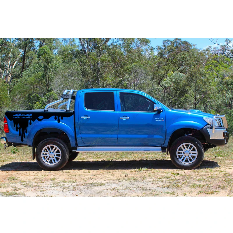 2 шт. виниловые автомобильные наклейки для toyota hilux 2015 2016 2017 2018 2019 | Автомобили и