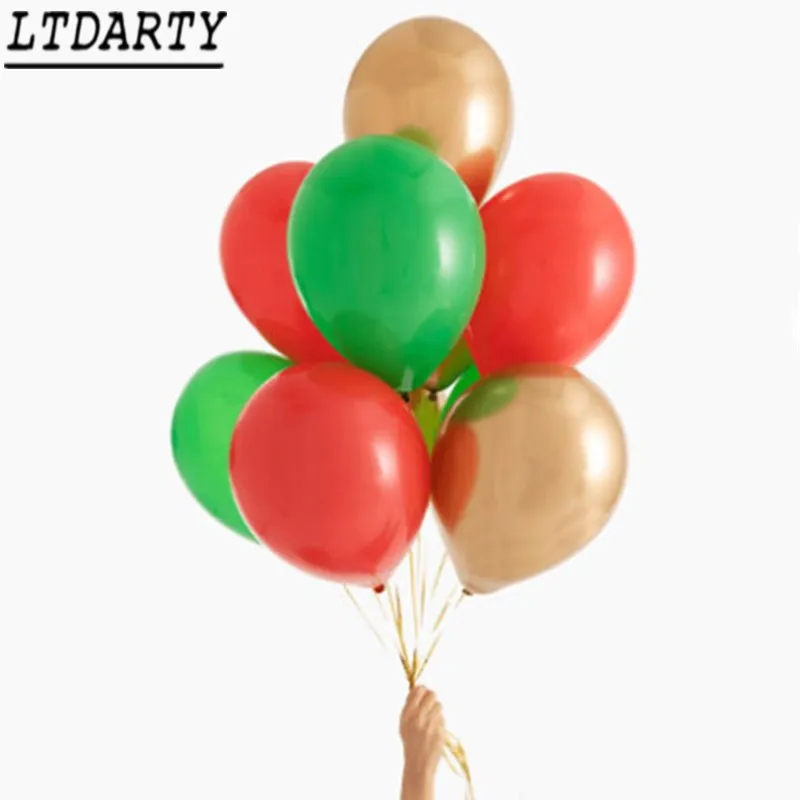 Рождественские украшения утолщенные латексные шары 3 2 г с жемчугом красными