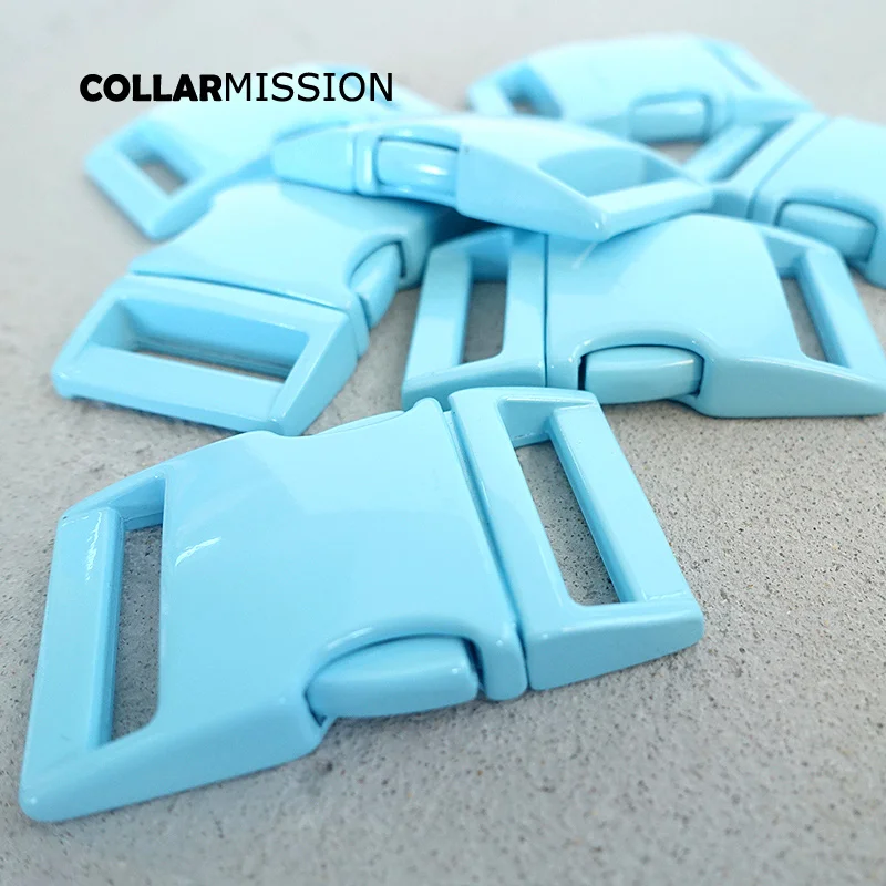 Розничная продажа синяя металлическая пряжка быстросъемная Боковая Пряжка для