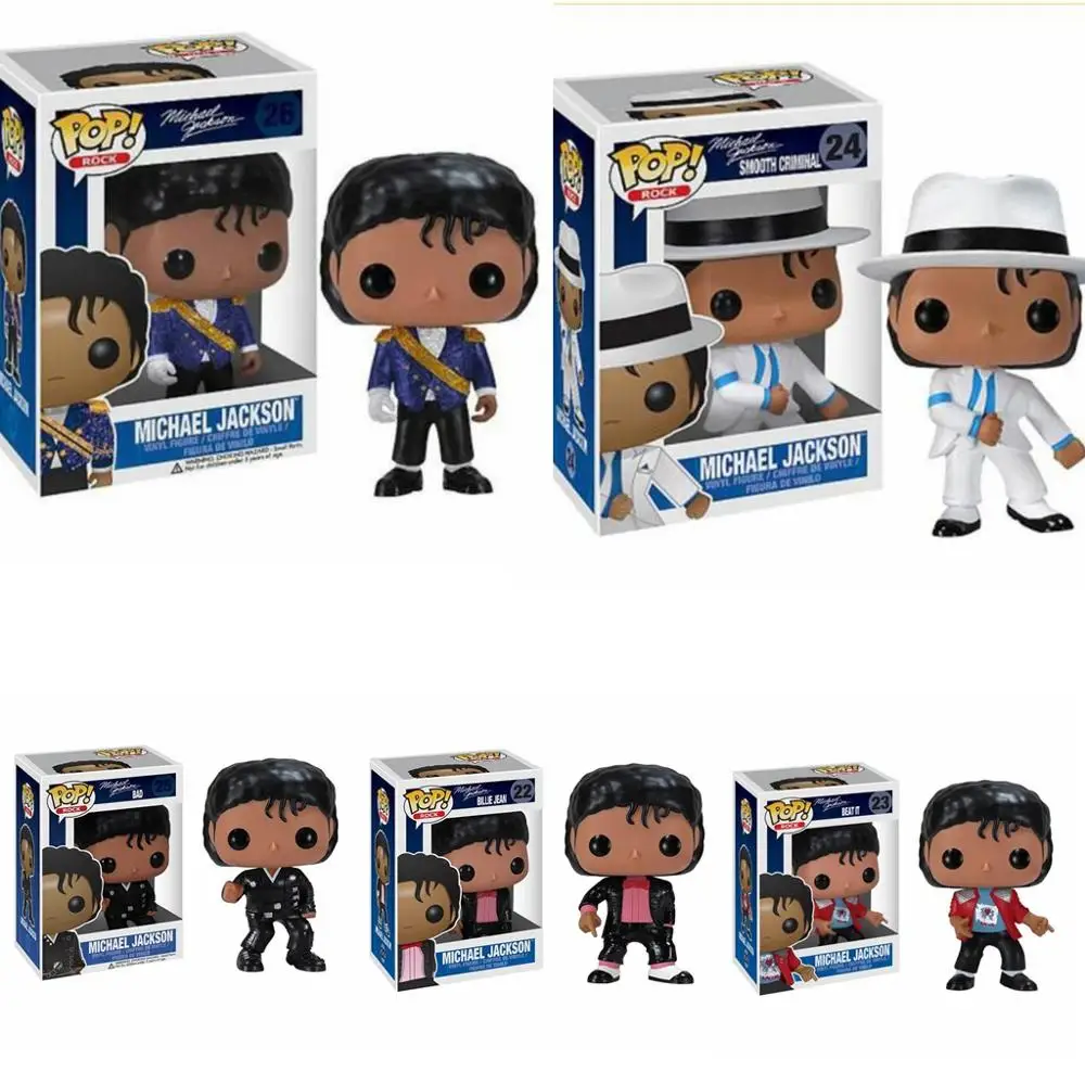 Funko POP BEAT IT Dangerous MICHAEL JACKSON аниме фигурка ПВХ Коллекционная модель детских игрушек